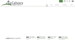 Desktop Screenshot of calvarygreenville.org